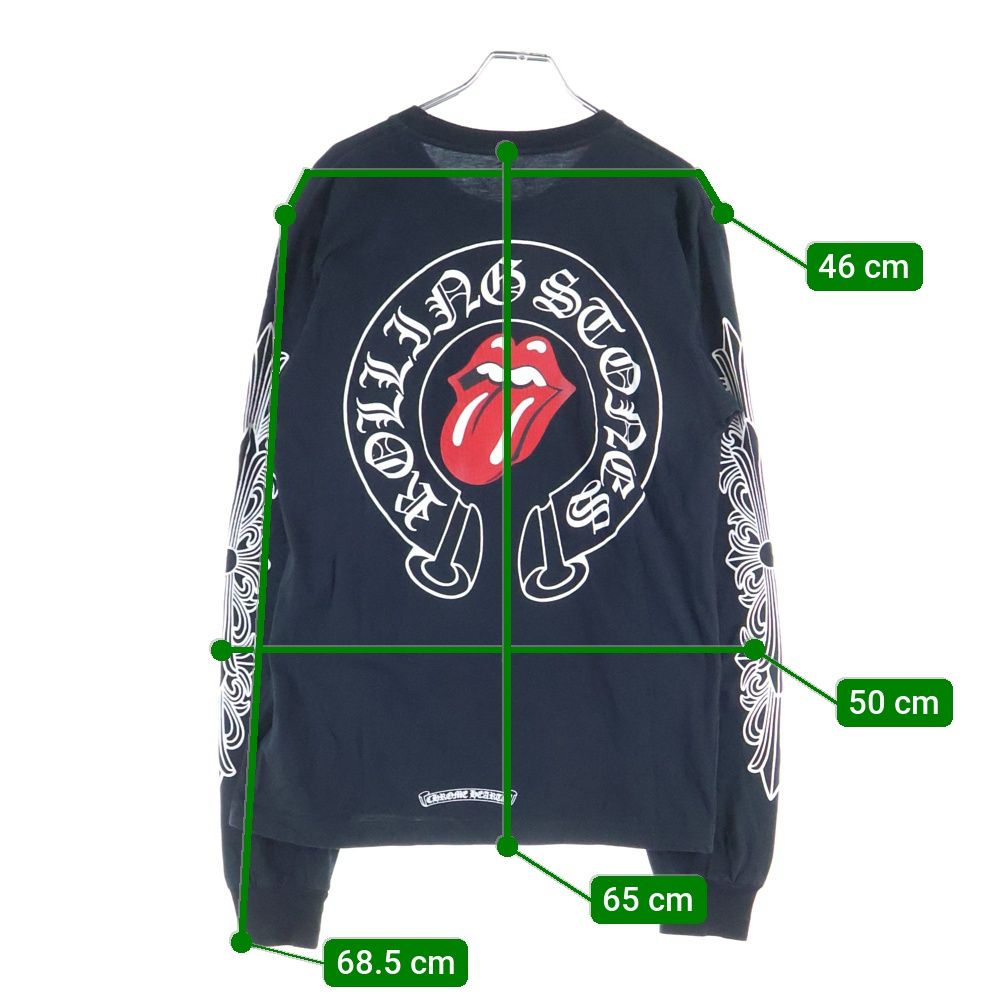 CHROME HEARTS (クロムハーツ) CH ROLLING STONES Lip And Tongue L/S
