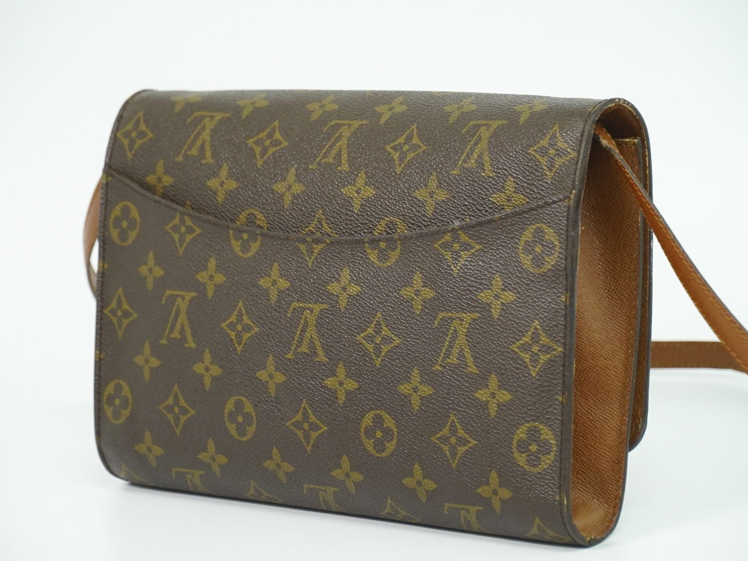 本物 ルイヴィトン LOUIS VUITTON LV ボルドー モノグラム 2WAY