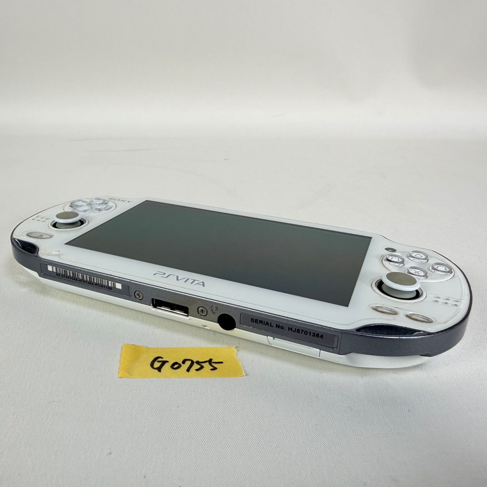 G0755】PSVita Playstation Vita PCH-1100 AB02 クリスタル・ホワイト