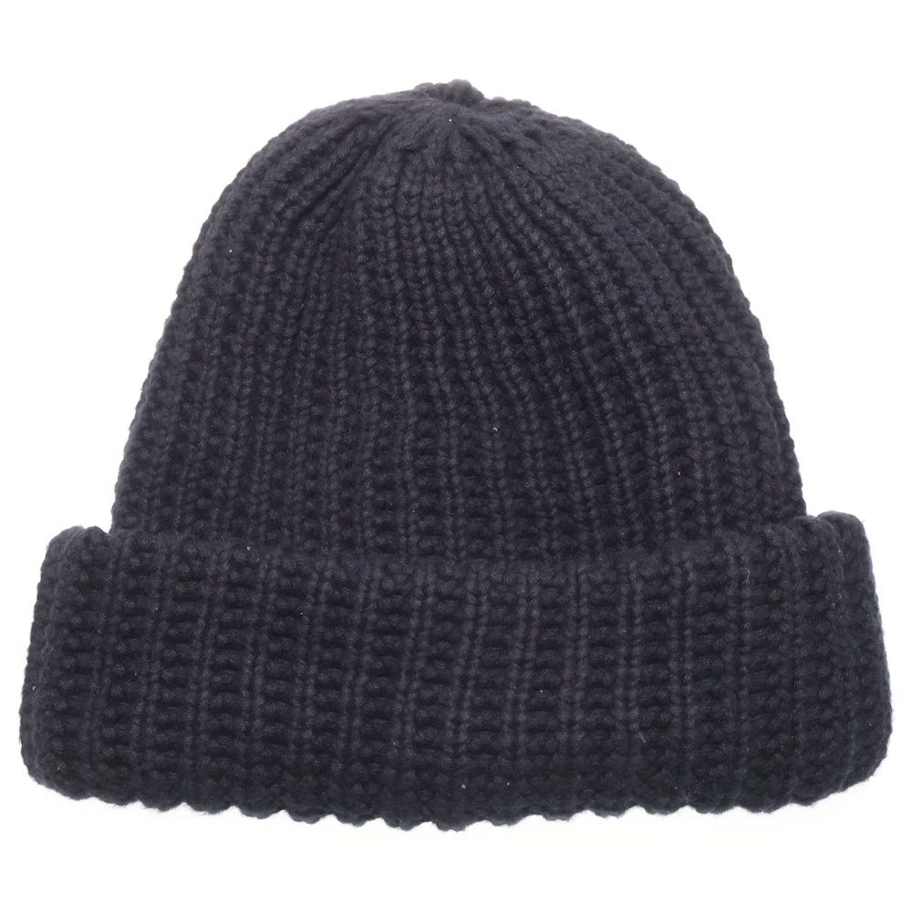 everyone beanie black エブリワン ビーニー ニット帽 everyone (エブリワン) ウールニット キャップ ビーニー ブラック