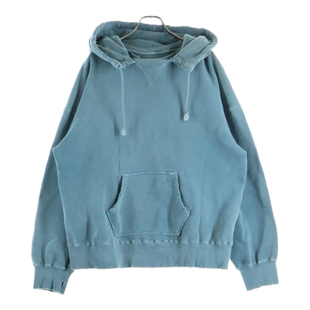 ダメージ ancellm パーカー ANCELLM アンセルムAGING CRASH HOODIE ダメージパーカー ヤマダウェブコム