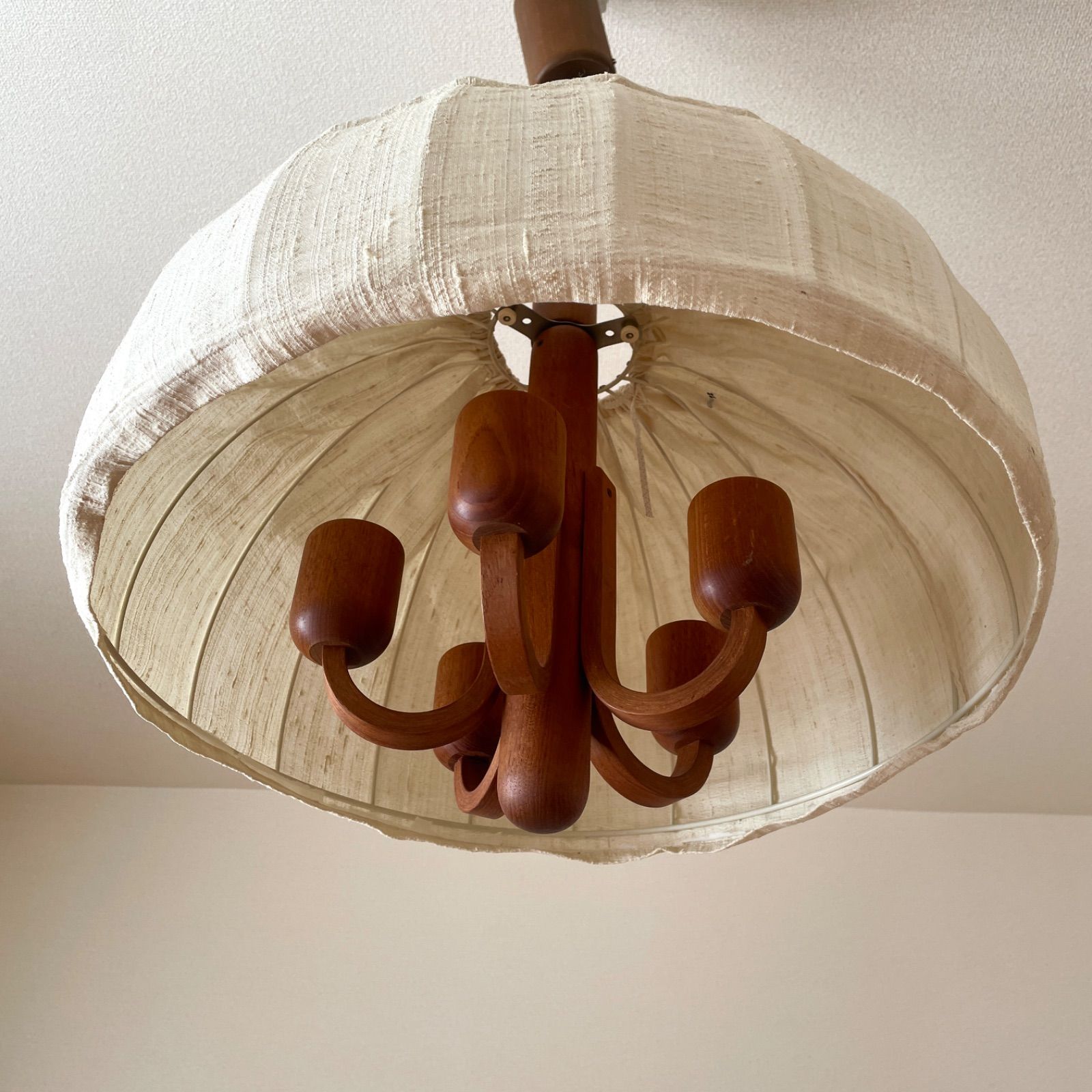 最終価格】Domus ドムス シャンデリア ペンダントライト 木製 ドイツ製