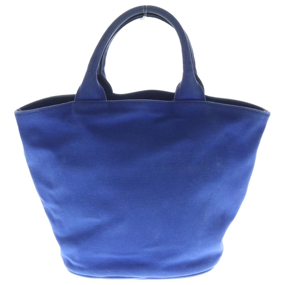 PRADA カナパ トートバッグ 青 PRADA プラダ カナパ トートバッグ バケツ型 キャンバス ブルー 【公式