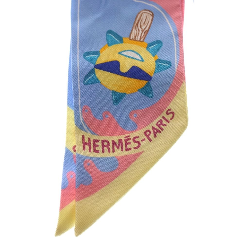 HERMES (エルメス) ツイリー ファニー・アイスクリーム シルクスカーフ