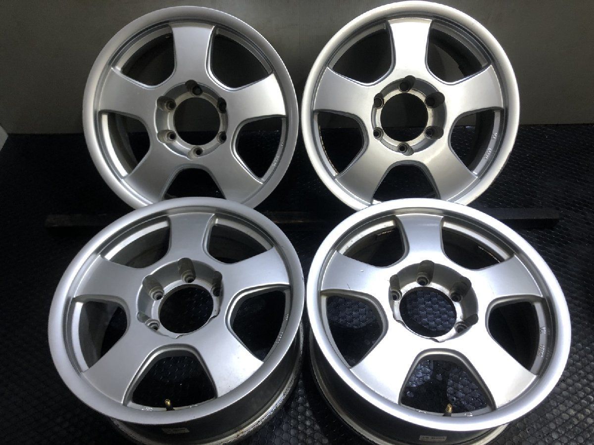社外ホイール 17インチ 4本 7.5J6HPCD139.7+25 ランクルプラド ハイラックス等　(VHB532) 社外ホイール 17インチ 4本 7.5J6HPCD139.7+25 ランクルプラド