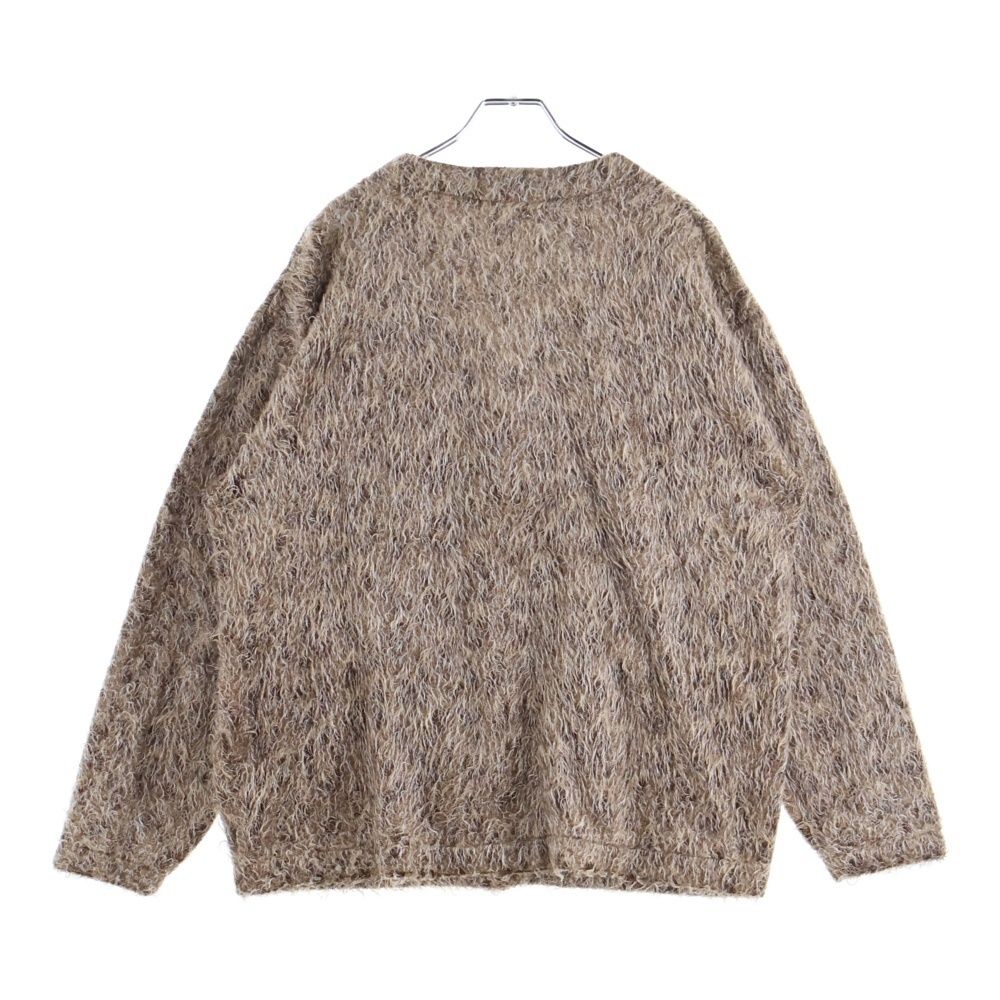 ヒステリックグラマーHysteric Glamour モヘア混カーディガン HYSTERIC GLAMOUR (ヒステリックグラマー) HYSTERIC LOGO刺繍 モヘア