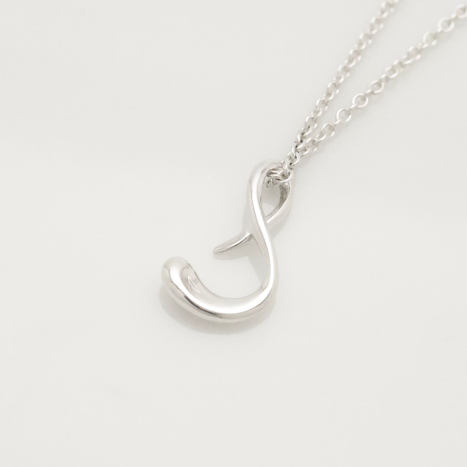 美品】ティファニー TIFFANY&Co. レター アルファベット イニシャル S