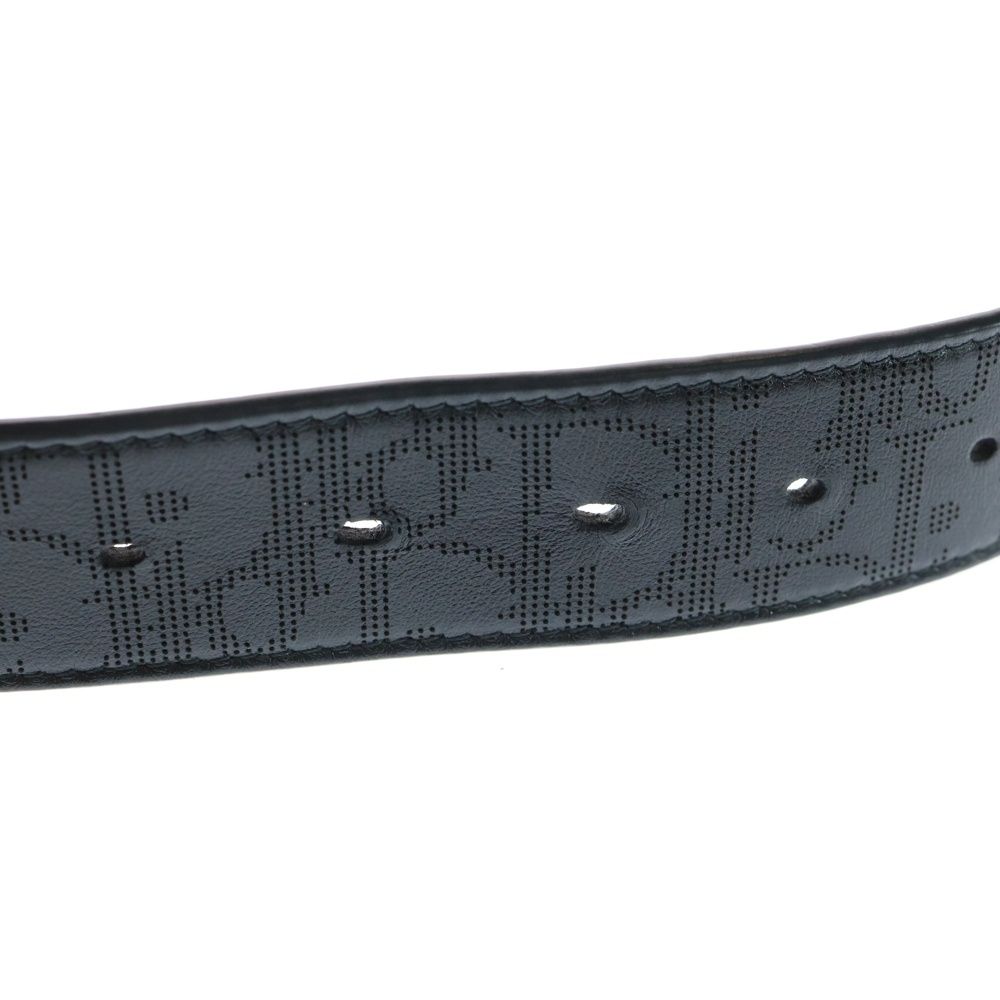 DIOR (ディオール) CD ICON BELT 40MM ロゴアイコンレザーベルト