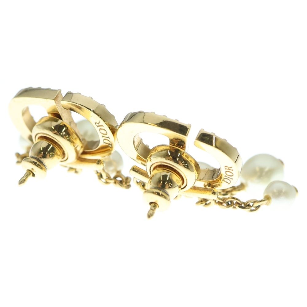 Christian Dior (クリスチャンディオール) CDロゴ ラインストーン