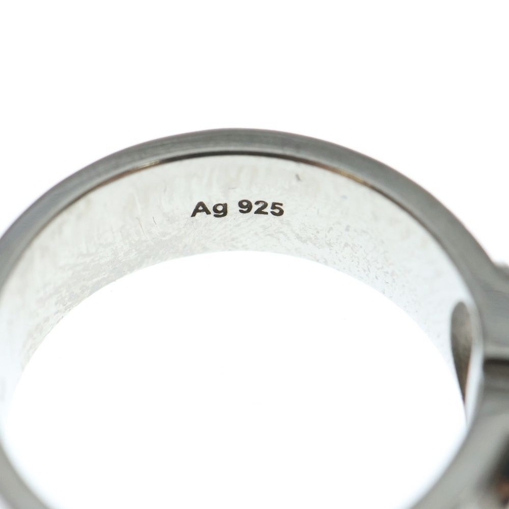 DIOR CD Icon クリスタルリング　真鍮＆クリスタル Christian Dior - ［未使用級］ディオール CD Icon クリスタルリング