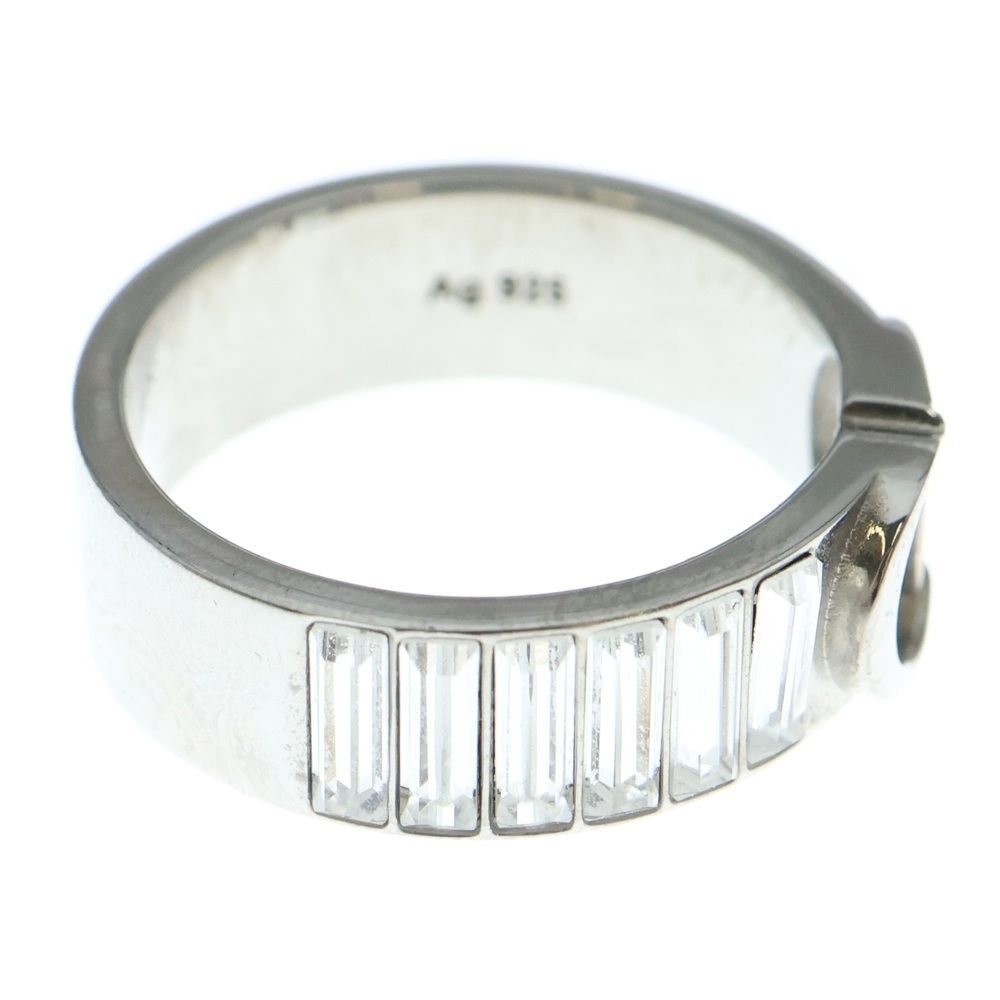 DIOR (ディオール) CD Icon クリスタル リング シルバー - メルカリ