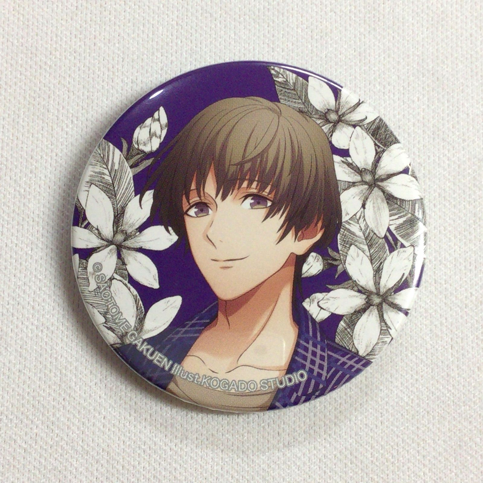 8】 うたの☆プリンスさまっ♪ 鳳瑛二 Heaven's Flower 缶バッジ