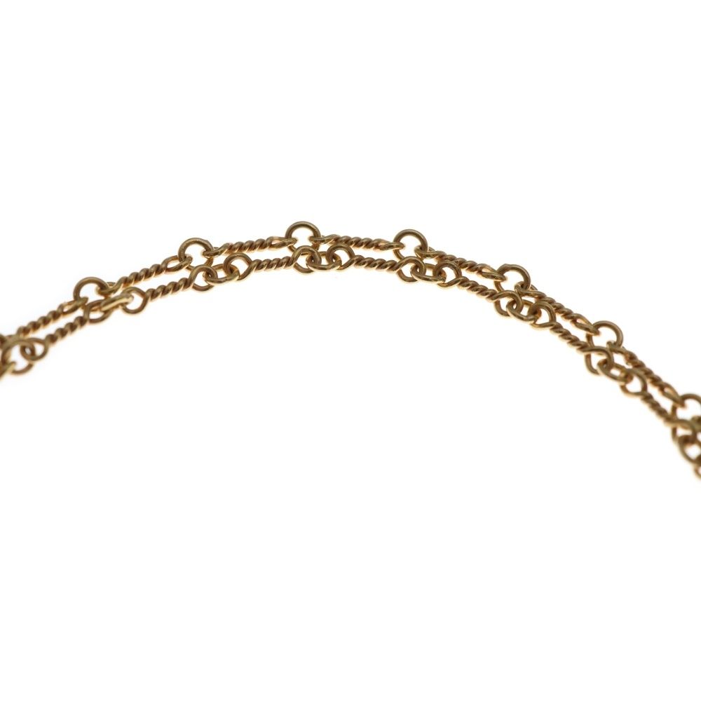 CHROME HEARTS (クロムハーツ) 22K NECKCHAIN T18 ツイストチェーン