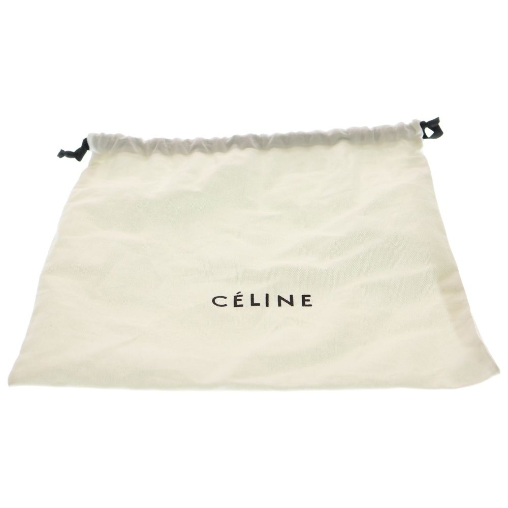 CELINE トリオンフ PVC レザー ポーチ CELINE (セリーヌ) トリオンフ コスメティックポーチ ケース ブラウン