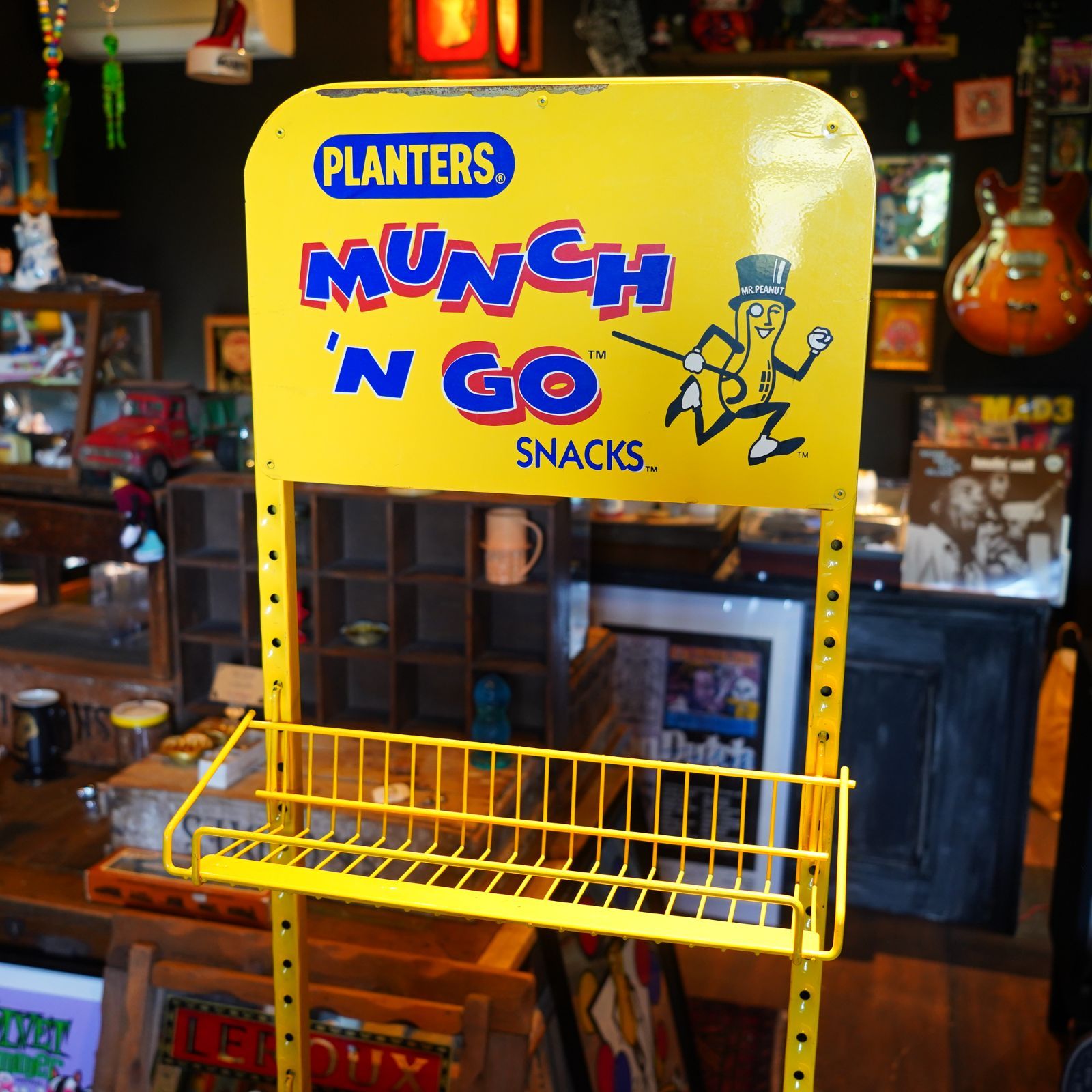 1980～90's Mr.Peanut ディスプレイラック ヴィンテージ ビンテージ