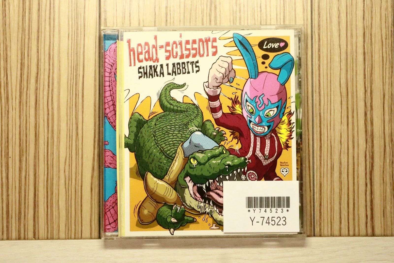 国内盤CD☆シャカラビッツ/SHAKALABBITS□ head-scissors 【POCE8603