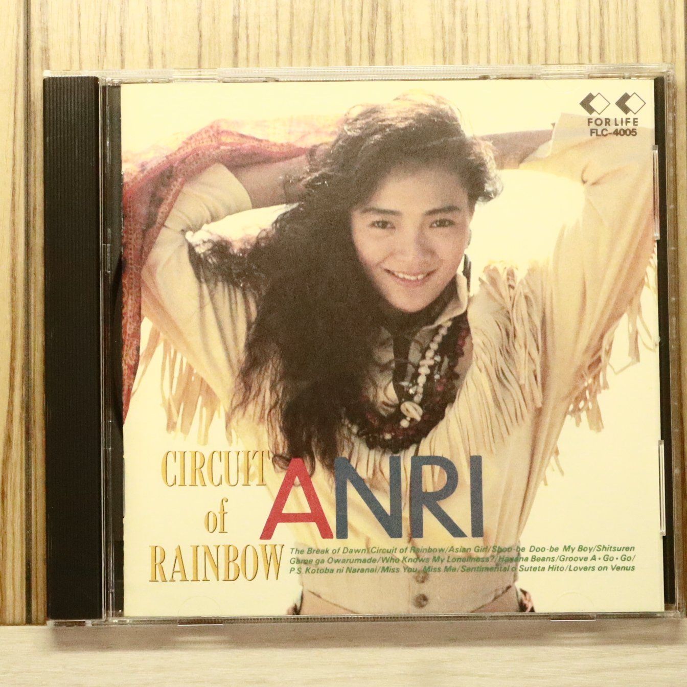 新品未開封 杏里 ANRi IN THE BOX 国内盤CD☆杏里/Anri□ CIRCUIT of RAINBOW 【FLC4005/4988018301899