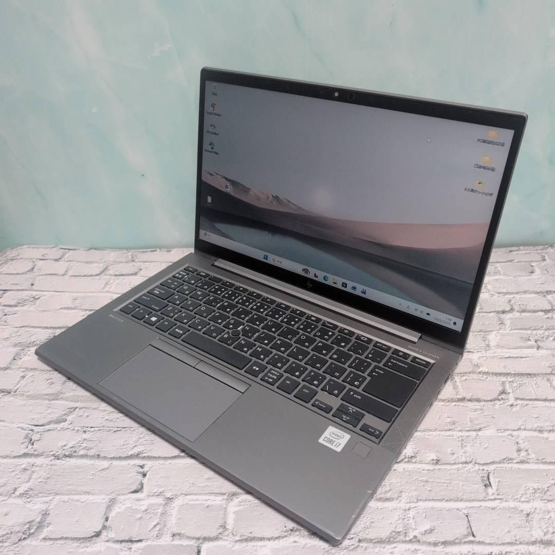 準美品】hpノートPC ZBook Core i7 16GB SSD512GB Office付き 即納