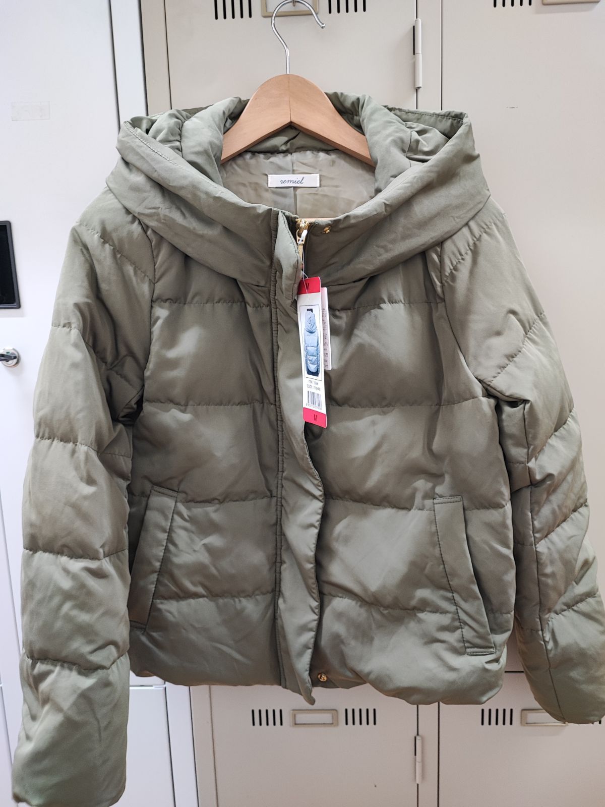 アウトレット品】Remiel(レミエル) レディース ショート丈 ダウン 