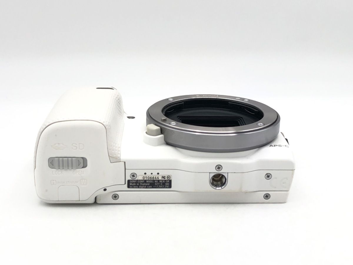 中古】 【良品】 ソニー α NEX-5R ボディ ホワイト - メルカリ