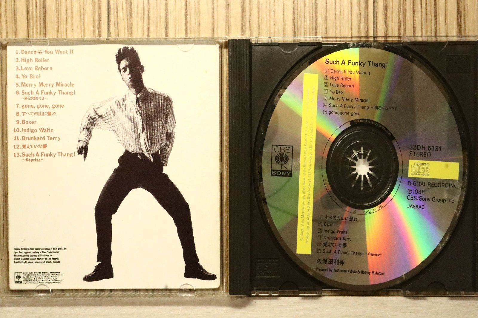 国内盤CD☆久保田利伸/Toshinobu Kubota□ Such A Funky Thang