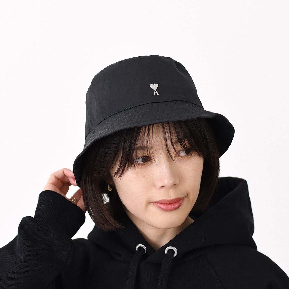 AMI PARIS アミパリス 帽子 Ami De Coeur バケットハット レディース 