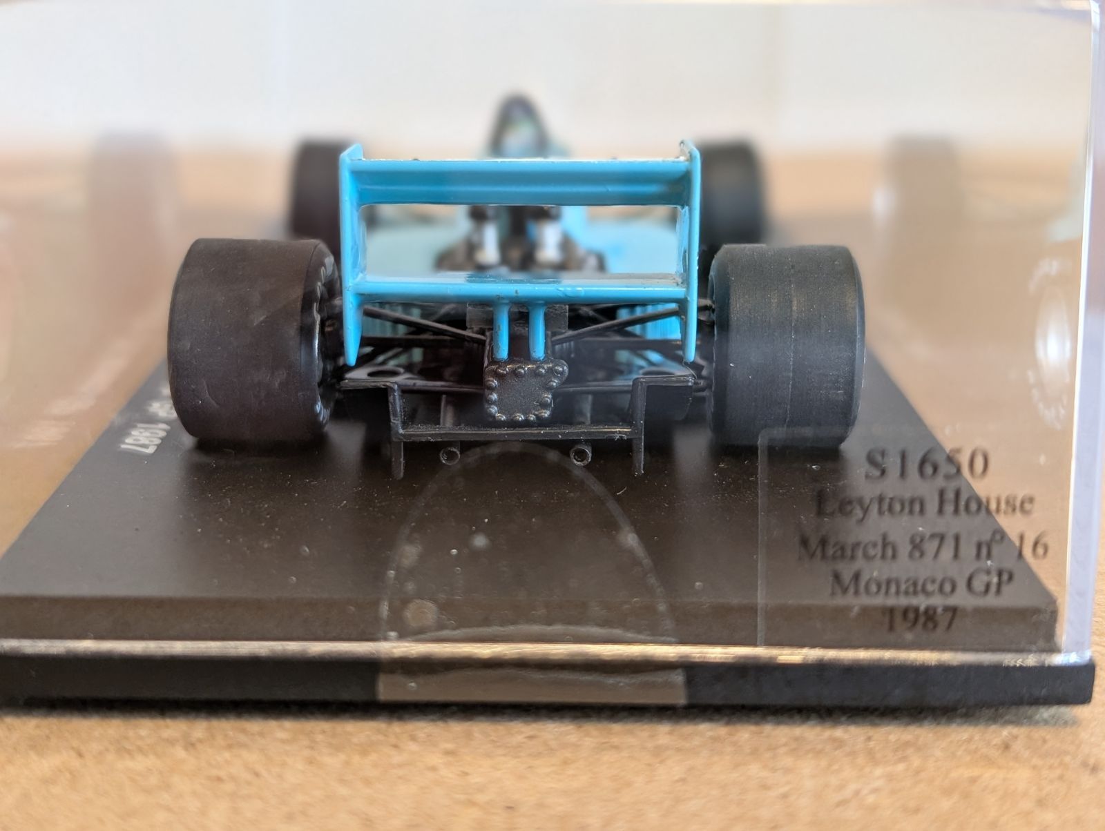 未開封スパーク1/43レイトンハウス マーチ871モナコGPイワンカペリ
