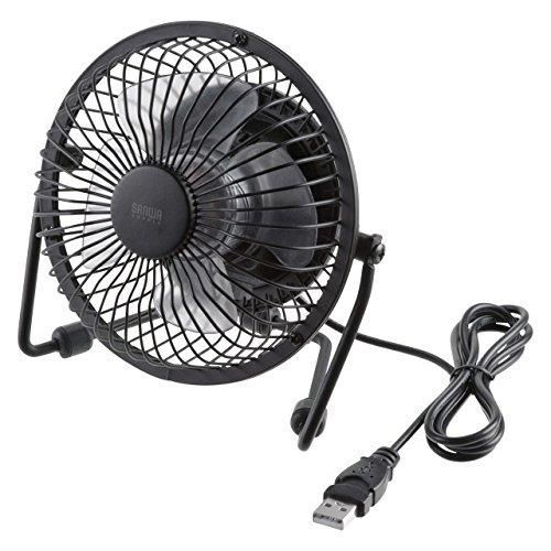サンワサプライ USB扇風機 卓上扇風機 角度調整(2段階) USB-TOY64N USB-TOY64N USB扇風機 > USB便利グッズ - ECカレント
