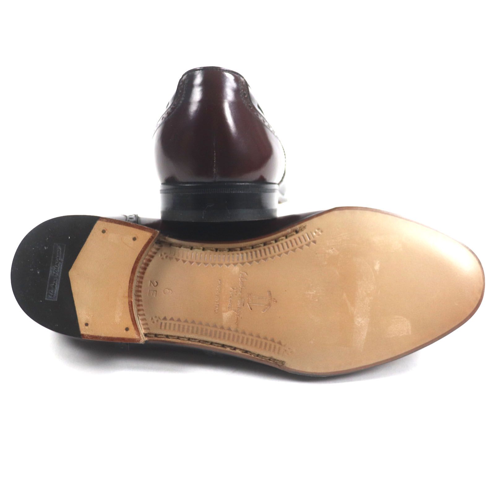 極美品▽Salvatore Ferragamo サルヴァトーレフェラガモ レザー