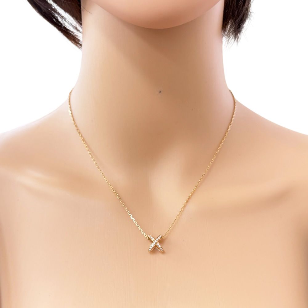 中古 chaumet ショーメ ネックレス ゴールド CHAUMET ショーメ リアン