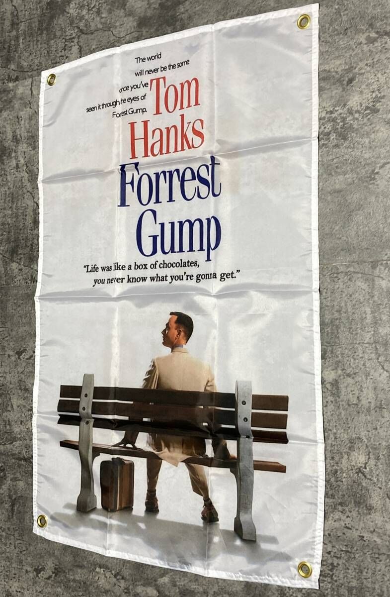 布製 壁掛けポスター フォレスト・ガンプ （トム・ハンクス）】D01-15