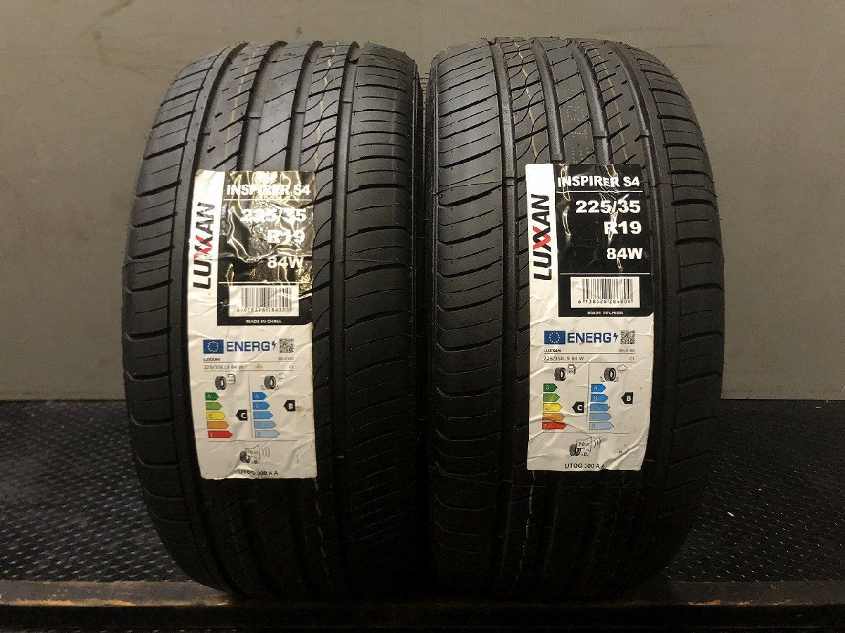 新品】24年製 LUXXAN INSPIRER S4 225/35R19 84W 19インチ 夏タイヤ 2 