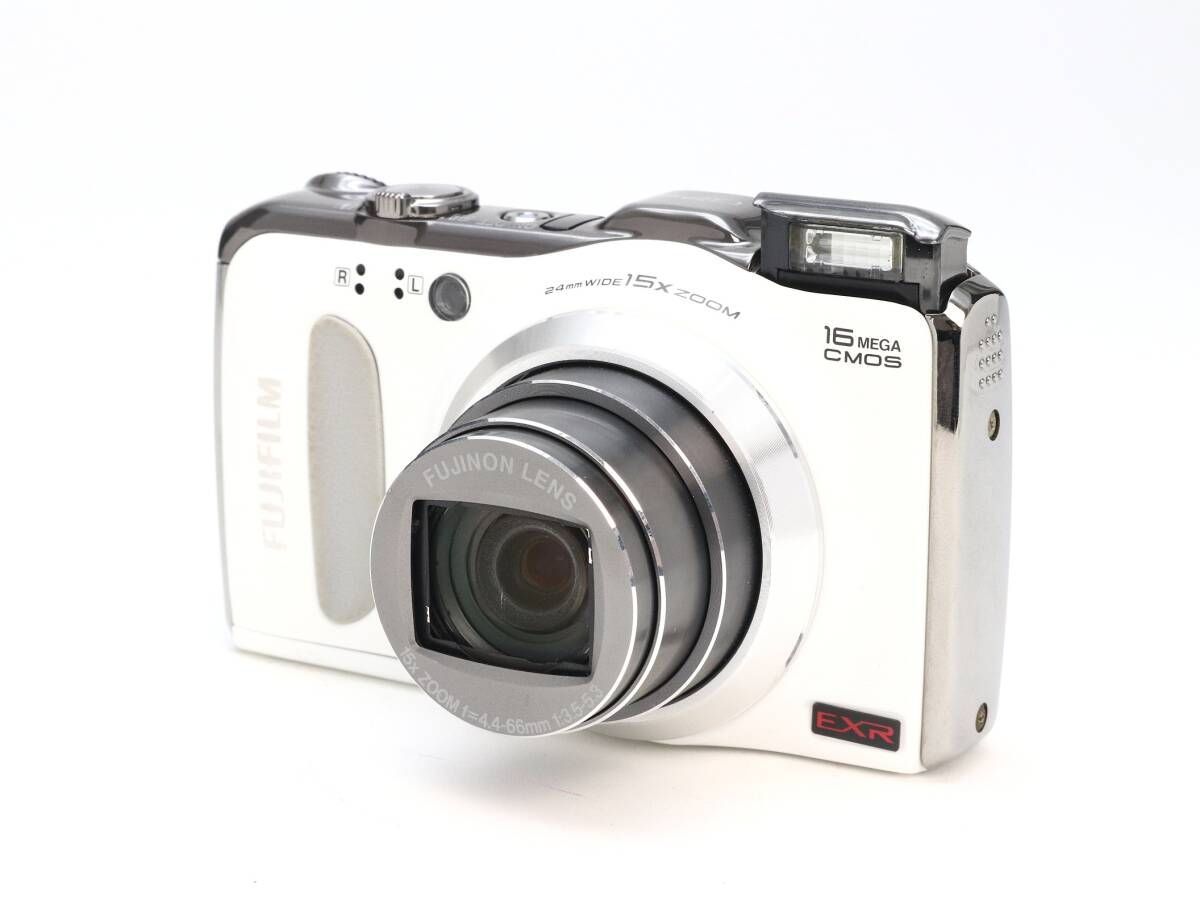 C+ (実用品) FUJIFILM 富士フイルム FINEPIX F550EXR ホワイト 初期