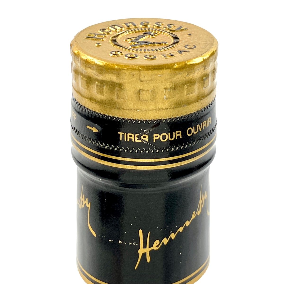 ヘネシー XO 金キャップ クリアボトル 700ml 古酒 - バイセル