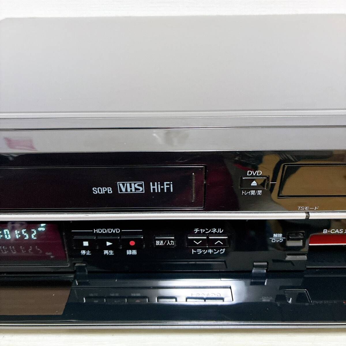 T10015500 【整備品】 TOSHIBA 東芝 トウシバ D-W255K VHS⇔DVD⇔HDD