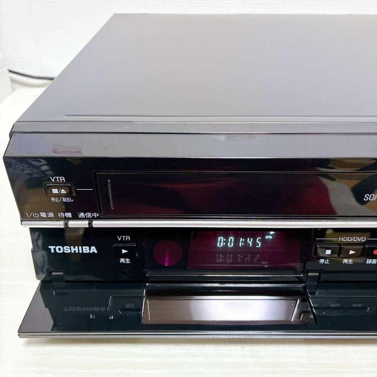 T10015500 【整備品】 TOSHIBA 東芝 トウシバ D-W255K VHS⇔DVD⇔HDD