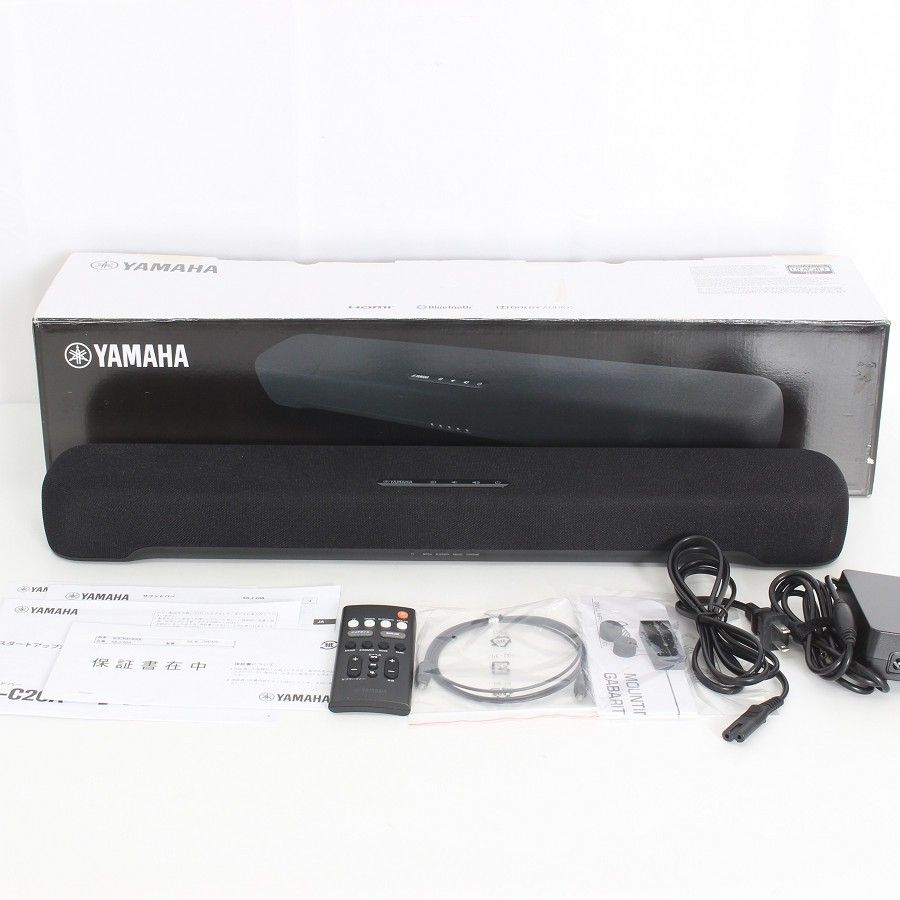 美品】ヤマハ SR-C20A-B ブラック サウンドバー YAMAHA 本体 - メルカリ