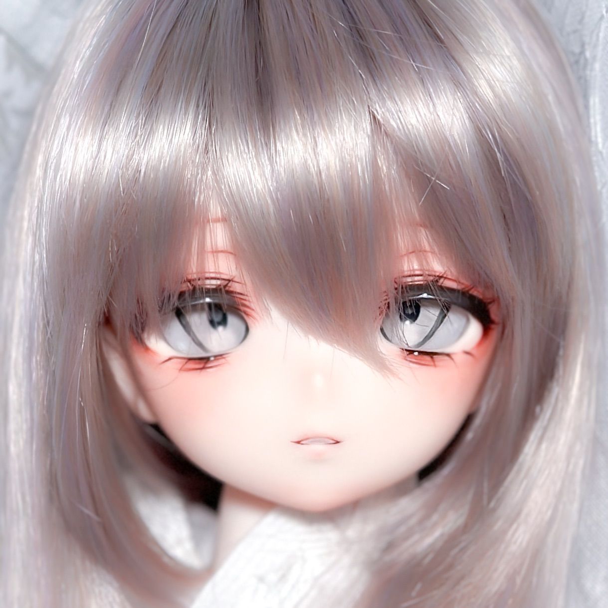 すずりっこ】 imomodoll miko うつろうひかりさん カスタムヘッド