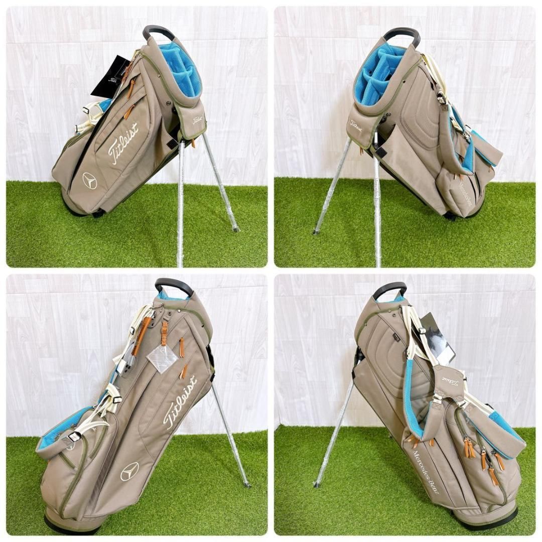 未使用 タイトリスト メルセデスベンツ キャディバッグ スタンド式