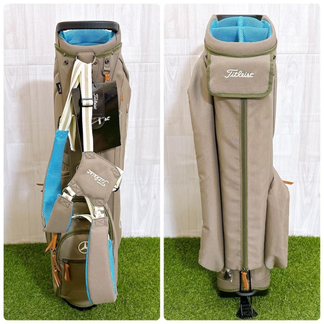 未使用 タイトリスト メルセデスベンツ キャディバッグ スタンド式