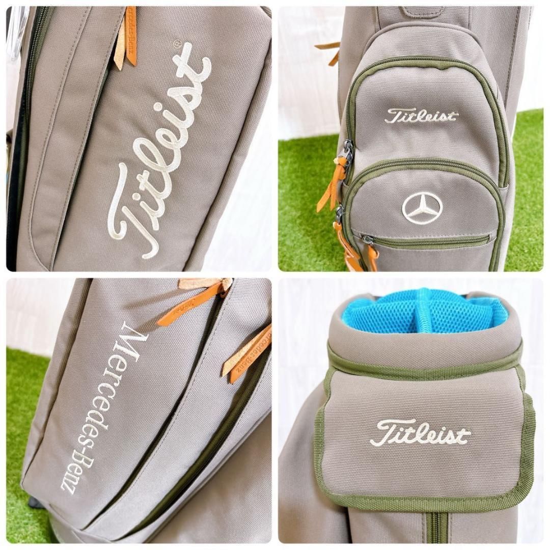 未使用 タイトリスト メルセデスベンツ キャディバッグ スタンド式