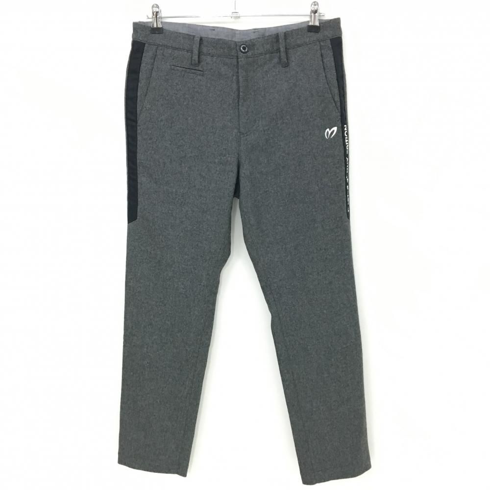超美品】マスターバニー パンツ グレー×黒 ウール混 裏地付 メンズ 4(M