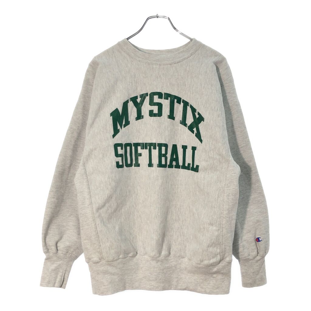 90年代 USA製 Champion チャンピオン REVERSE WEAVE リバースウィーブ スウェット カレッジ グレー(メンズ XL)中古 古着 X1651 90年代 USA製 Champion チャンピオン REVERSE WEAVE リバースウィーブ