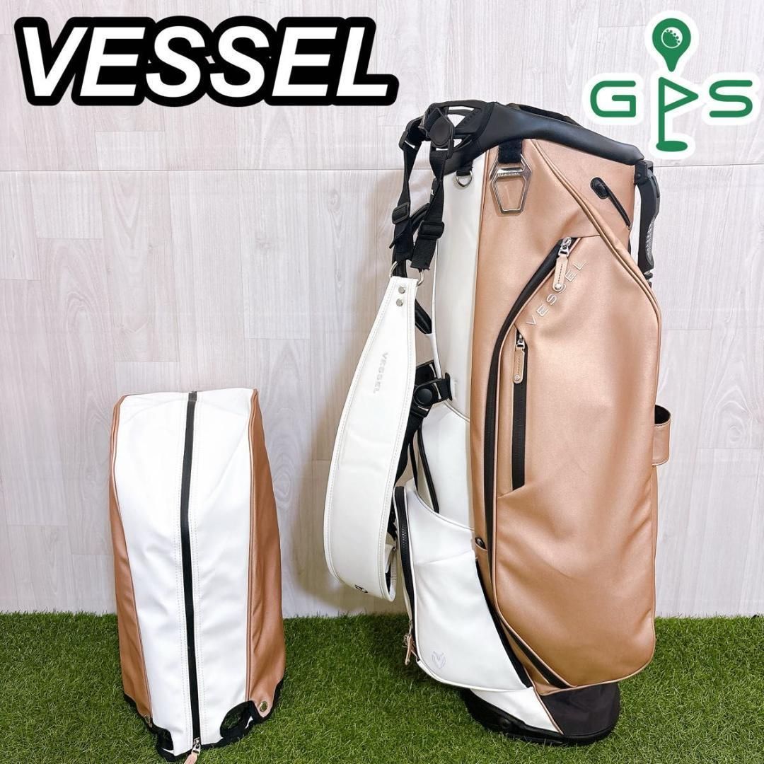 Vessel ベゼル キャディバッグ スタンド式 高級 合皮 希少 3.0 - メルカリ