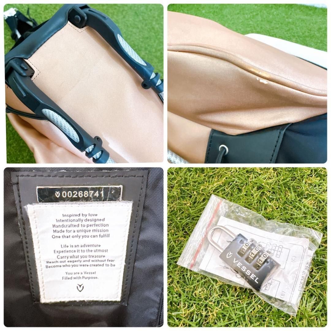 Vessel ベゼル キャディバッグ スタンド式 高級 合皮 希少 3.0 - メルカリ
