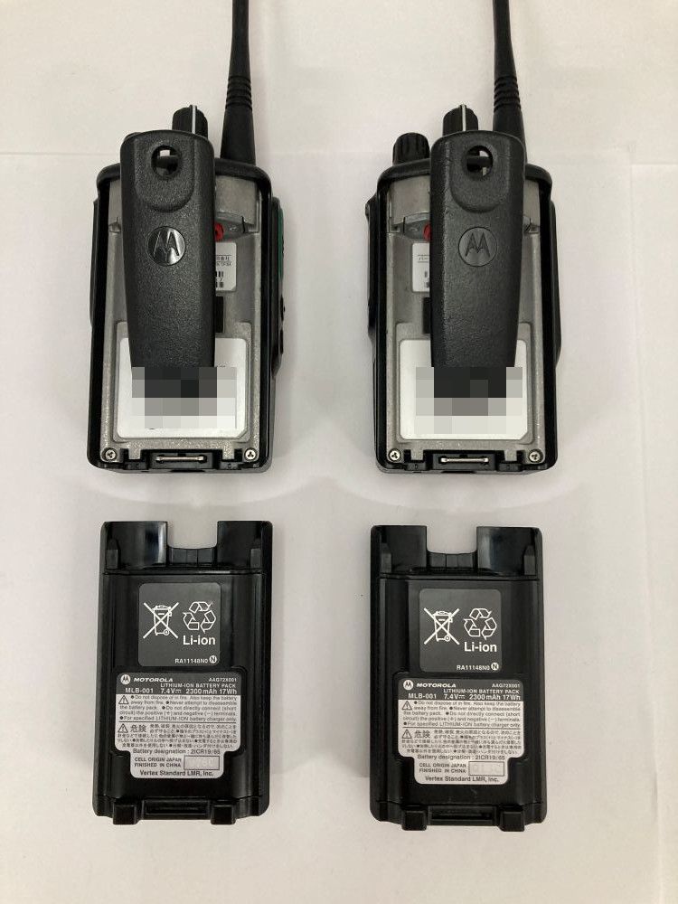 □中古□送料無料□2台セット□モトローラ GDR4800 デジタル簡易無線