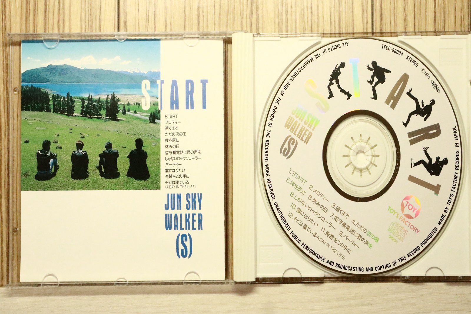 国内盤CD☆ジュンスカイウォーカーズ/JUN SKY WALKER(S)□ START