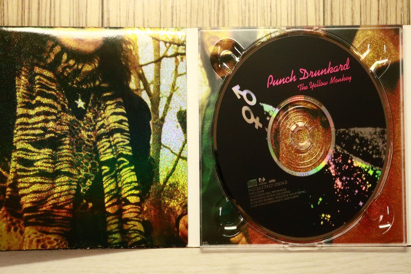 国内盤CD☆ザ・イエローモンキー/THE YELLOW MONKEY□ PUNCH DRUNKARD 