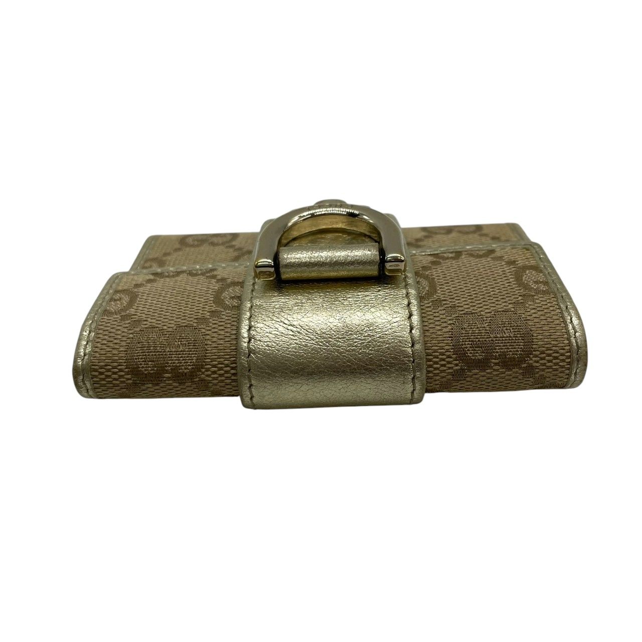 美品】グッチ GUCCI キーケース 5連 GGキャンバス レザー アビー D