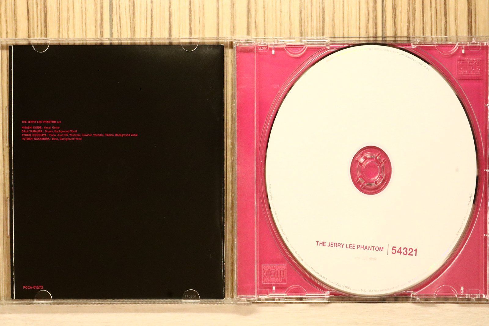 国内盤CD☆ジェリーリーファントム/Jerry Lee Phantom□ 54321